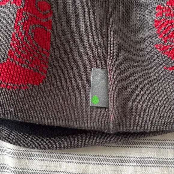 Stio Gray and Red Beanie - Picture 2 of 3